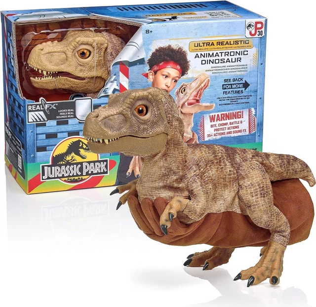 JURASSIC PARK REAL FX Baby T-Rex Interactive Realistic Animatronic